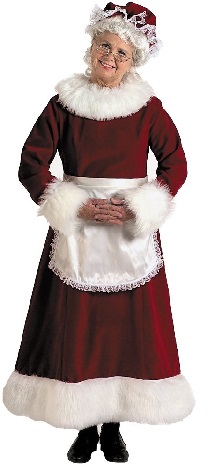 Classic Mrs Claus Costume